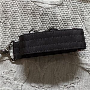 NWOT Lug 1.5 inch crossbody strap - Brushed Black
